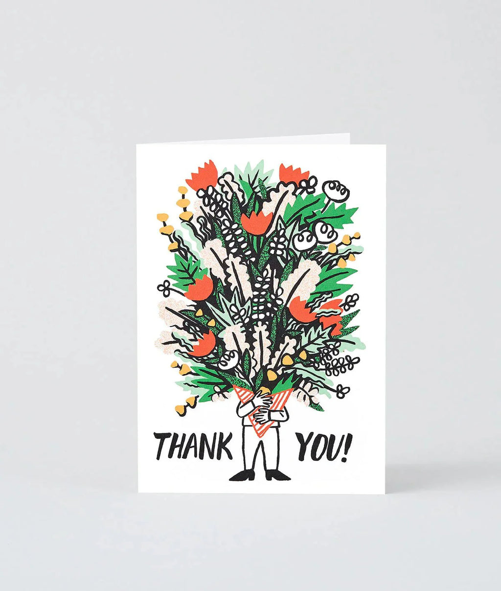 Bunch of Flowers Thank You Card