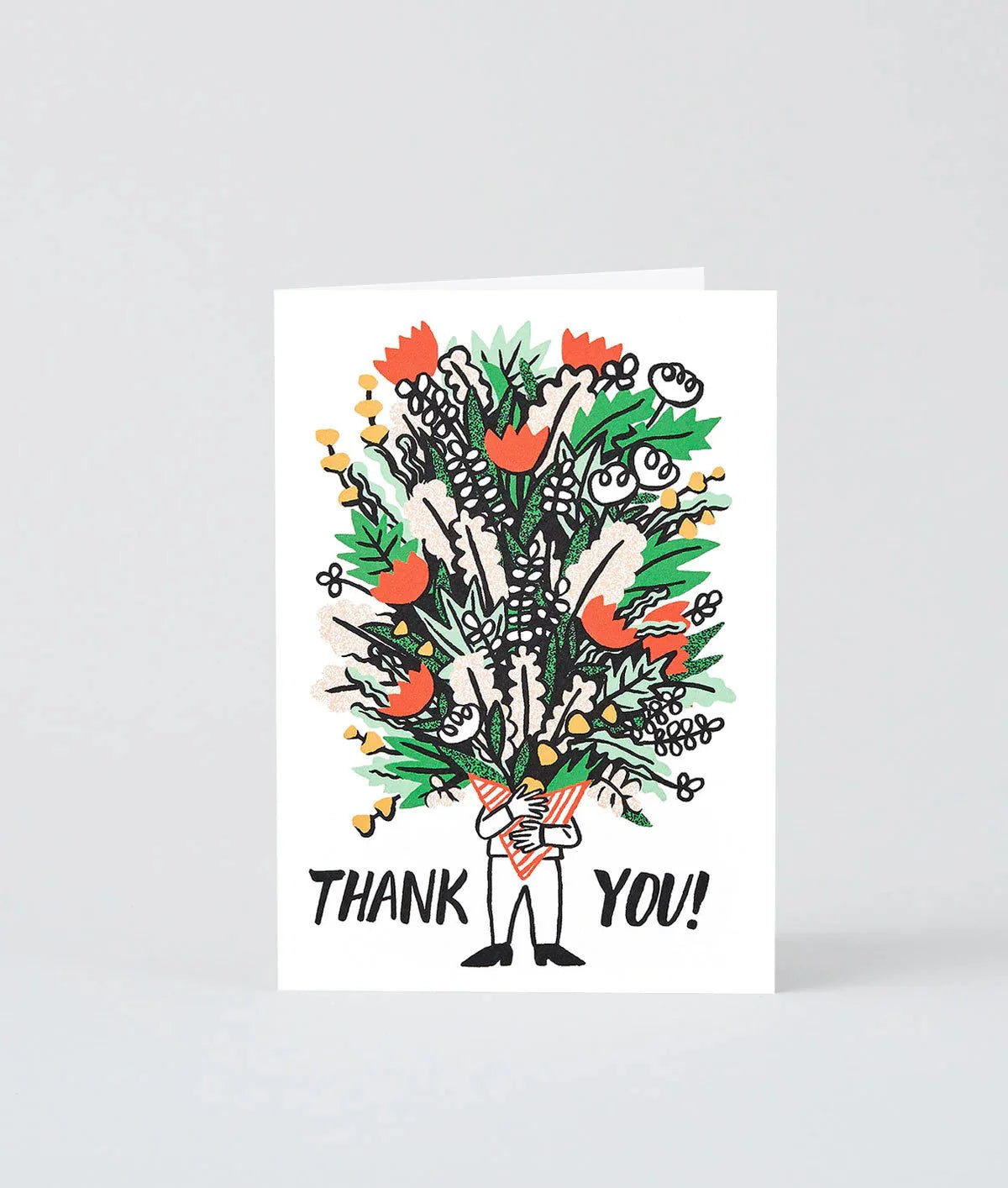 Bunch of Flowers Thank You Card