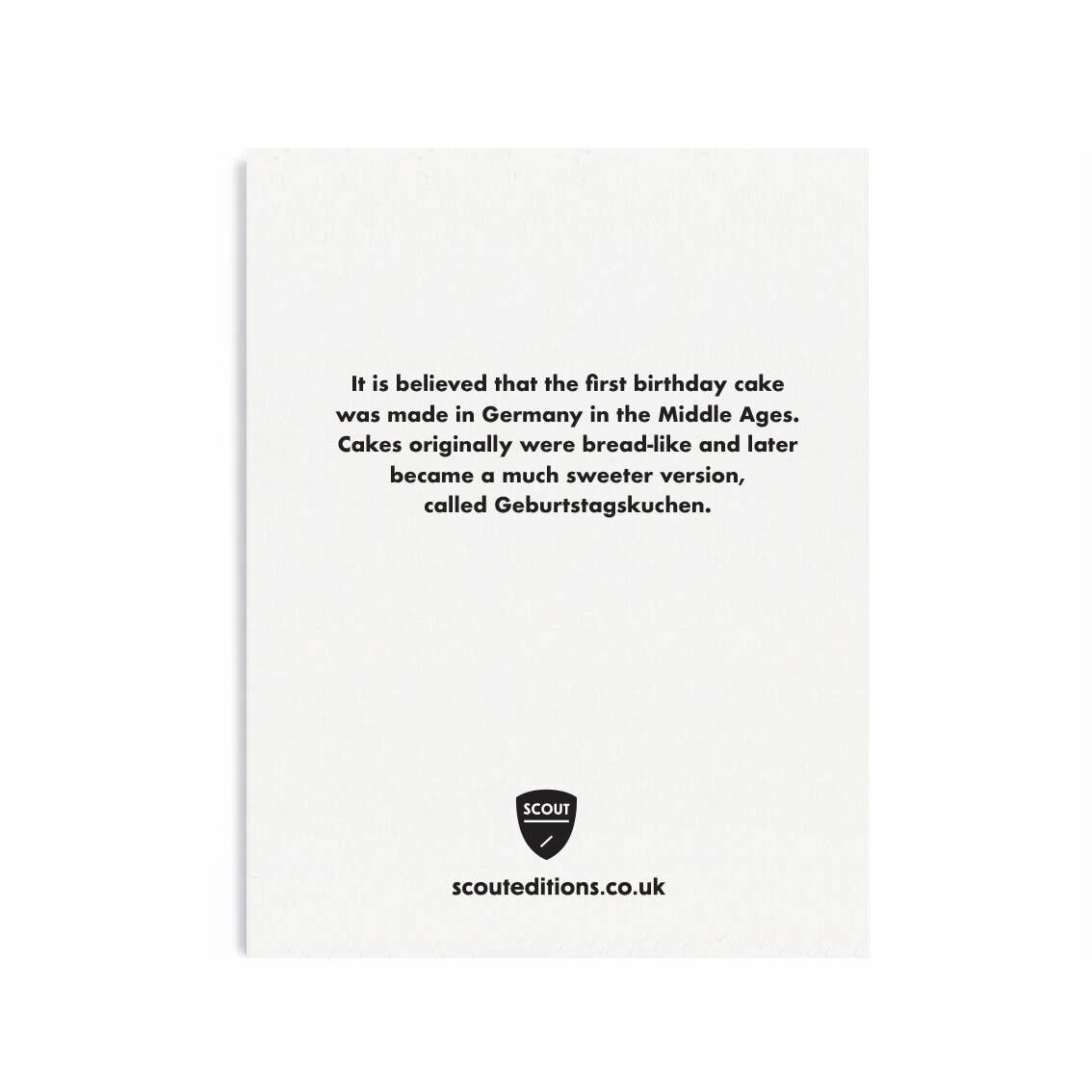 Cake Mini Card