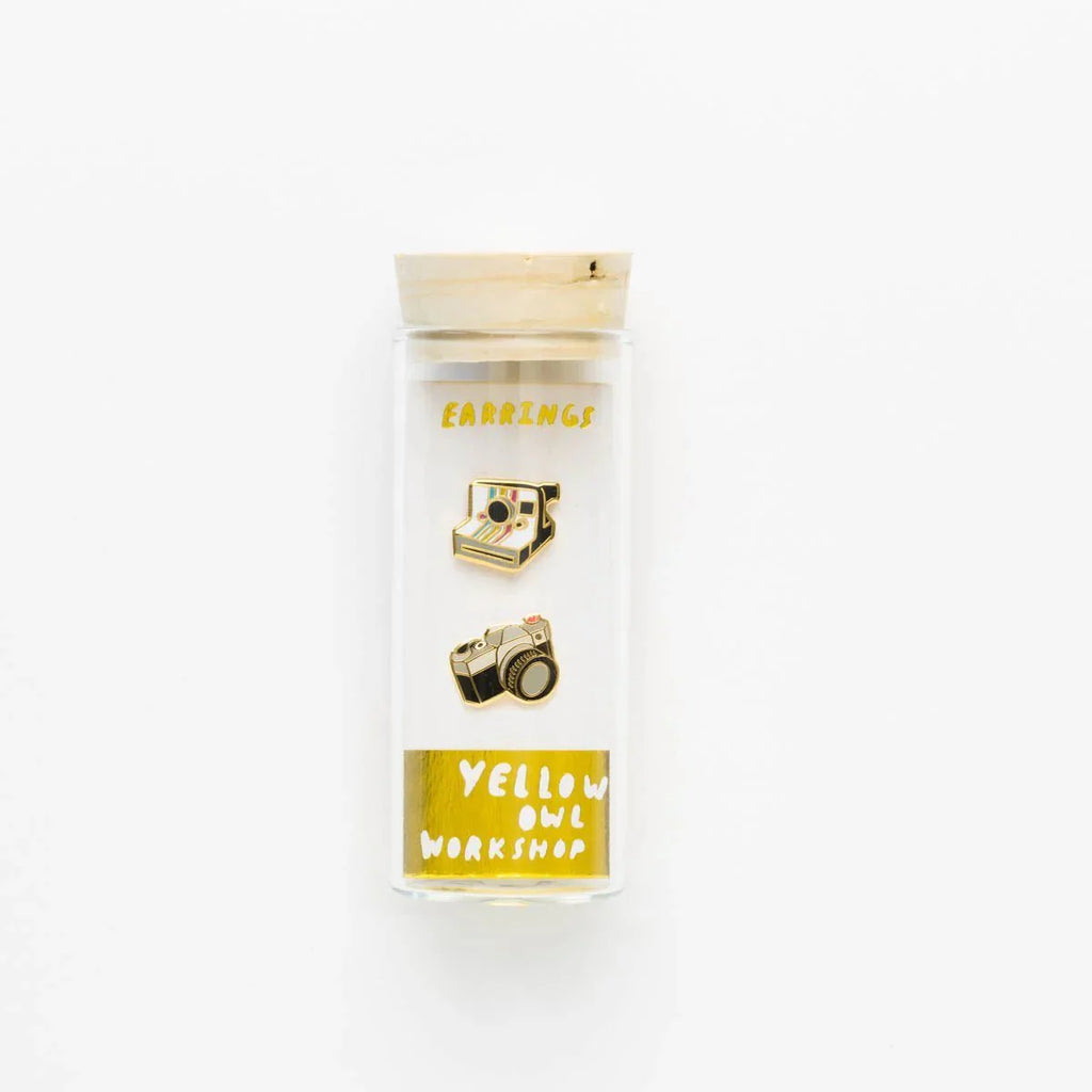 Camera Earrings