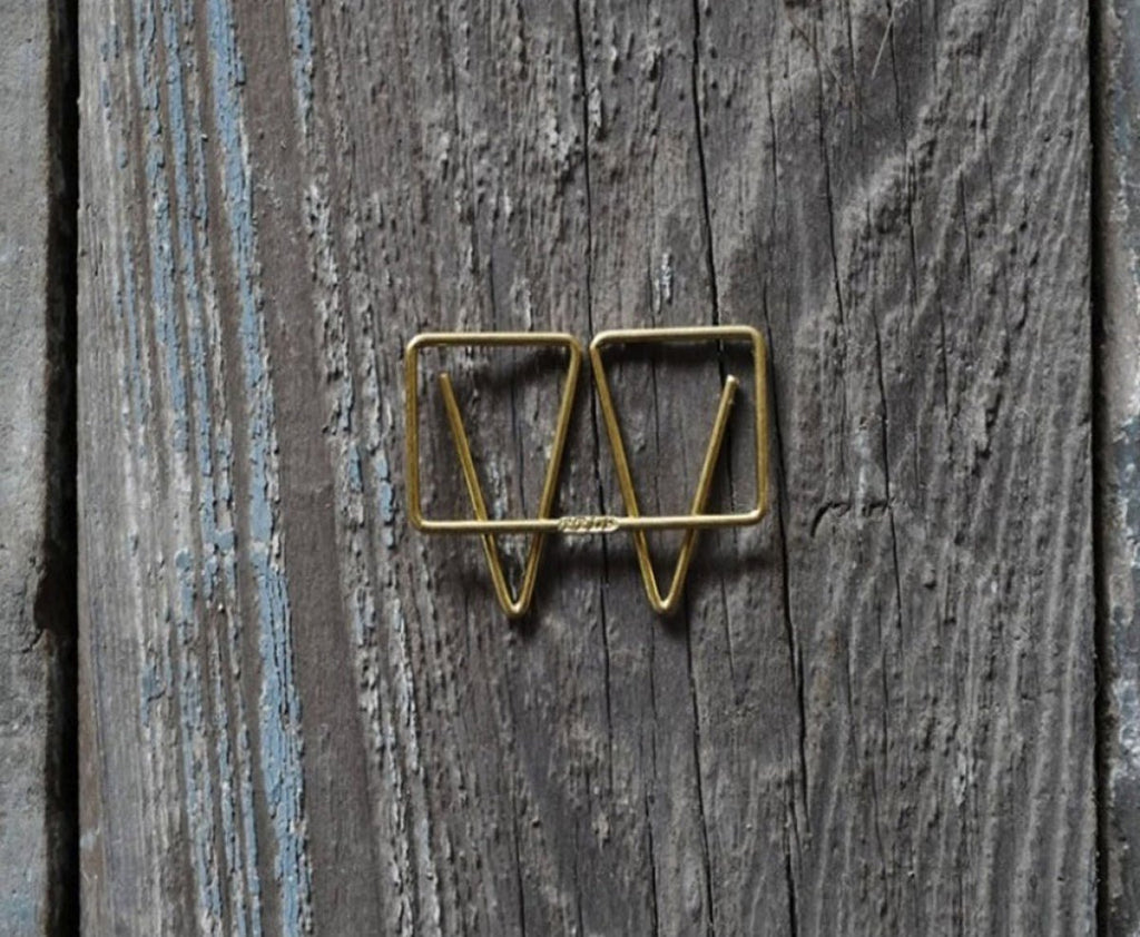 Brass Paper Clips (Mogul)