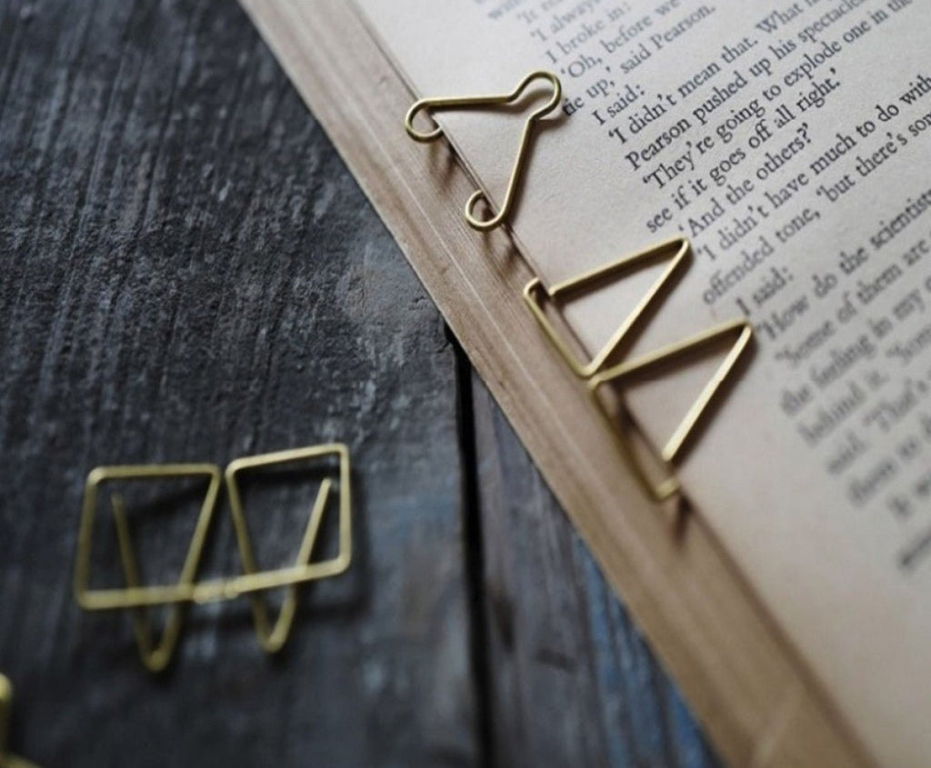 Brass Paper Clips (Mogul)